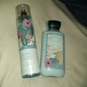 Bath and body works set